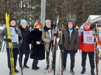 Ученые на «Лыжне России»!