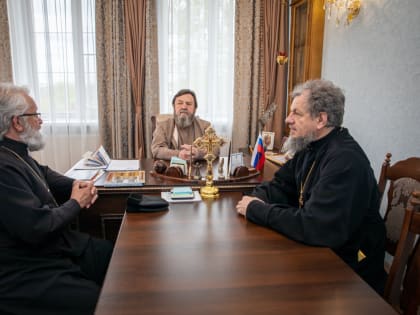 Представители духовенства Сарапульской епархии поздравили митрополита Викторина с днем рождения
