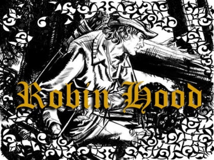 Книжная выставка «Литературные герои. Робин Гуд»