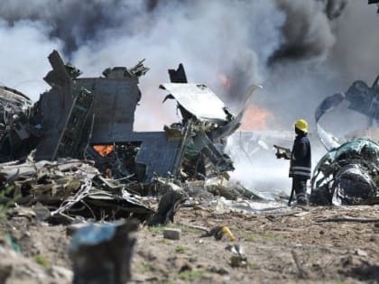 Взрыв прогремел на промышленном складе в Ташкенте