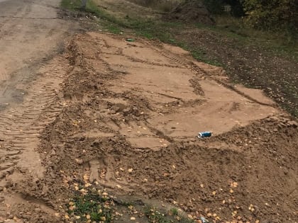 Почти 10 лет жители Удмуртии ждут автобусную остановку на дороге Ижевск - Аэропорт