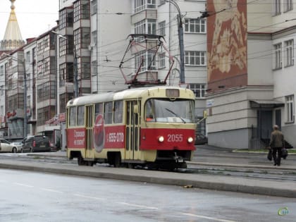 Движение трамваев по улице Магистральной восстановили в Ижевске