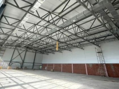 Строители ФОКа с бассейном в Игре перешли на отделку внутренних помещений