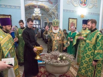 Архиерейское богослужение в праздник Входа Господня во Иерусалим, Вербное воскресенье