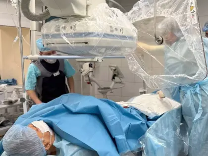 Первые процедуры на новом ангиографе провели в 1РКБ Ижевска