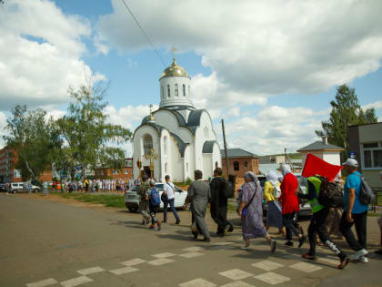 Сарапульский крестный ход. День второй