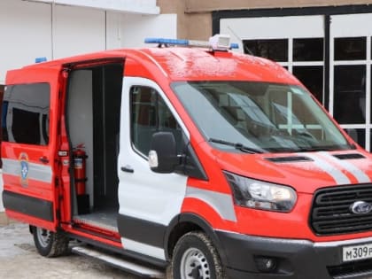 Спасатели Удмуртии получили передвижную криминалистическую лабораторию