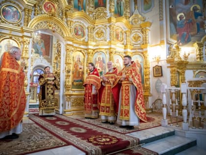 Престольные торжества в кафедральном храме