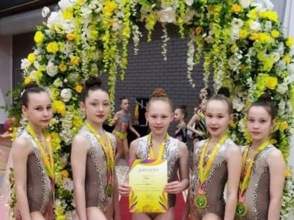 Юные можгинки приняли участие в соревнованиях по художественной гимнастике «Золотой Италмас»