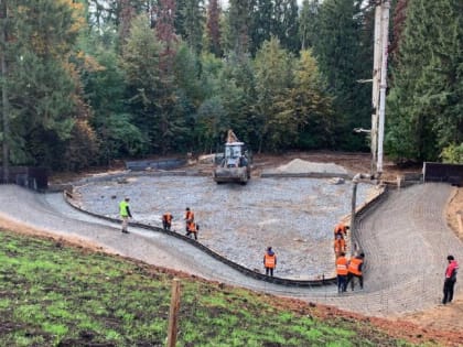 В Ижевске начался второй этап благоустройства парка Тишино