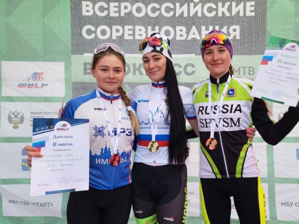 Миролюбова и Балобанов – призеры Всероссийских соревнований по велокроссу