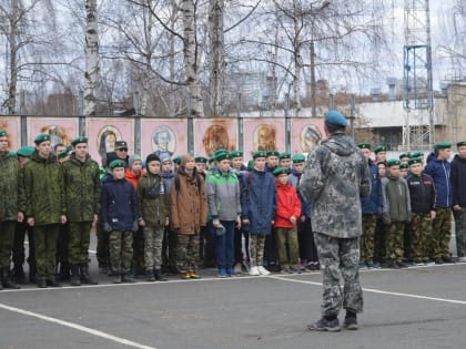 ​500 кадетов Ижевска приняли участие в марш-броске специального назначения