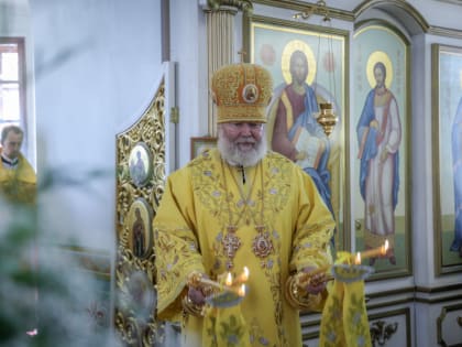 Архипастырское служение в Неделю 8-ю по Пятидесятнице