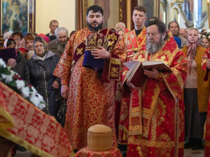 В субботу Светлой Седмицы митрополит Викторин посетил Александро-Невский собор