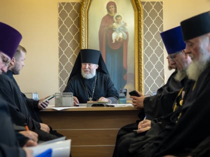 Состоялось совещание с благочинными Сарапульской епархии