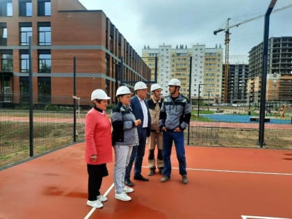 В новом корпусе Столичного лицея в Ижевске завершают отделку