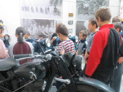 В Удмуртии воспитанники республиканского ЦВСНП посетили Национальный музей им. К. Герда