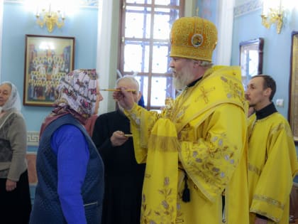 Накануне Недели о Страшном суде епископ Павел совершил богослужение в кафедральном соборе