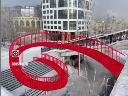 Дизайнеры из Ижевска предложили дополнить пандусом мост на улице Карла Маркса