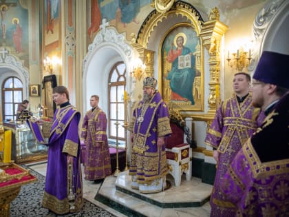 Архипастырское служение в Неделю вторую Великого поста