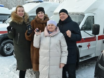 Автопарк Воткинска пополнился еще одним автомобилем скорой медицинской помощи