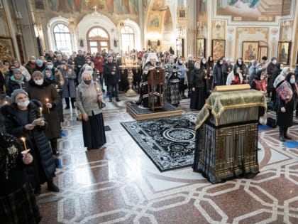 В храмах епархии началось чтение покаянного канона прп. Андрея Критского