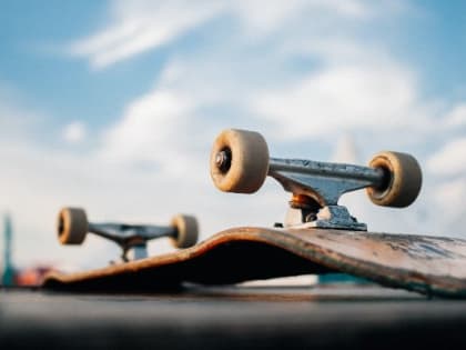 На центральном стадионе села Сюмси появилась скейт-площадка