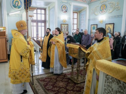 Архиерейское богослужение в Неделю сыропустную. Прощеное воскресенье
