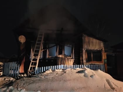 В г. Камбарка выясняются обстоятельства гибели двух мужчин при пожаре