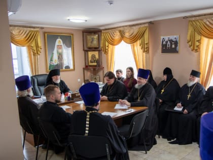 Состоялось расширенное заседание Епархиального совета