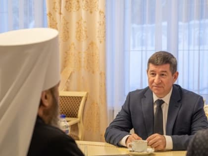 Состоялась встреча министра национальной политики и митрополита Викторина