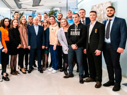 Трое победителей конкурса «Студенческий стартап» встретились с Владимиром Путиным