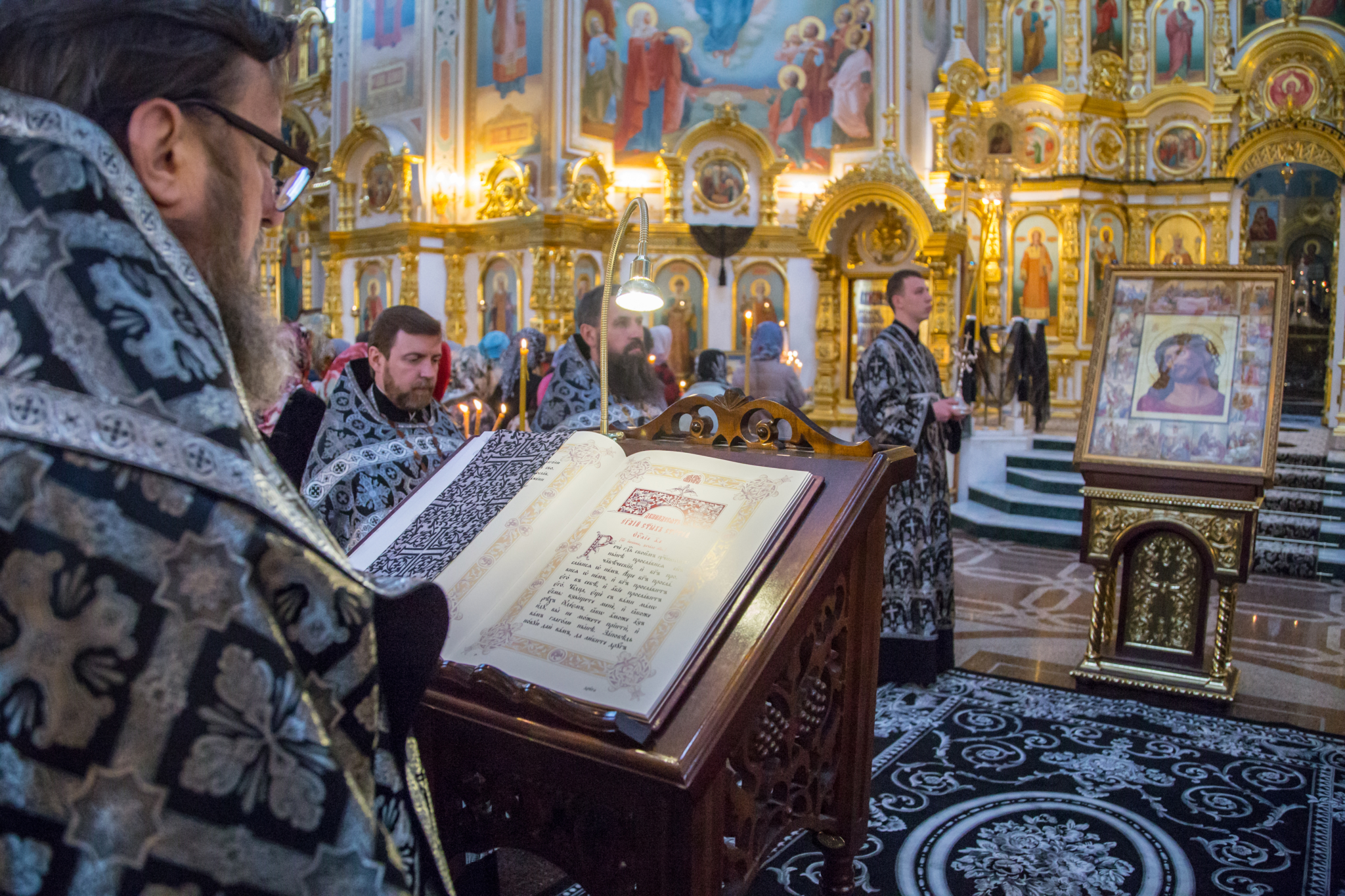 Воскресная служба в православной церкви