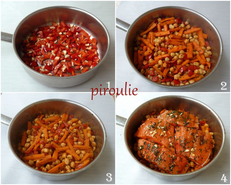 saumon carotte pois-chiche