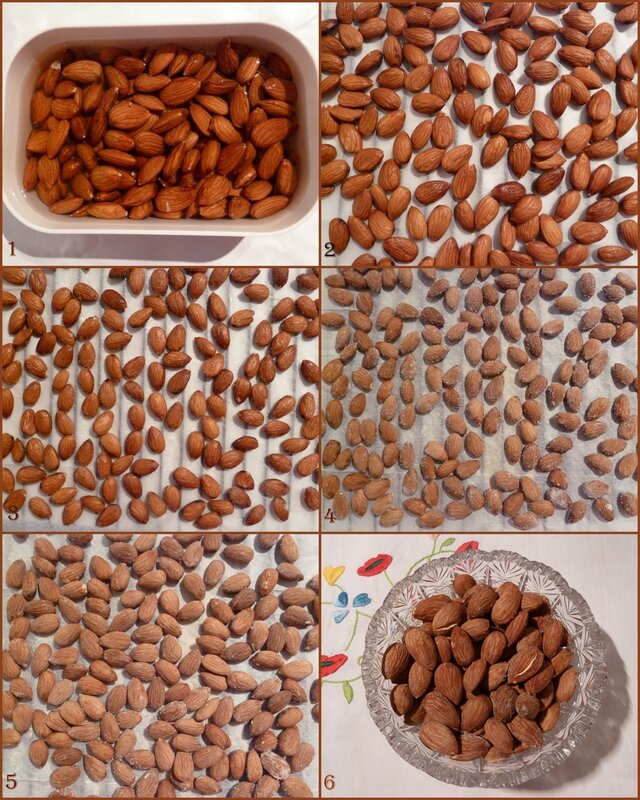 amandes grillées