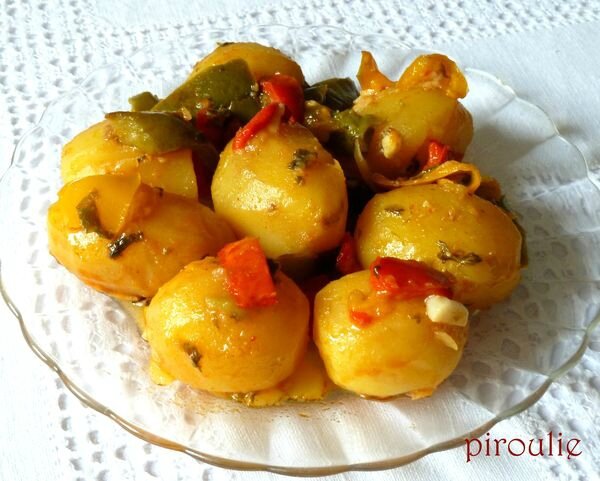 pomme de terre poivrons