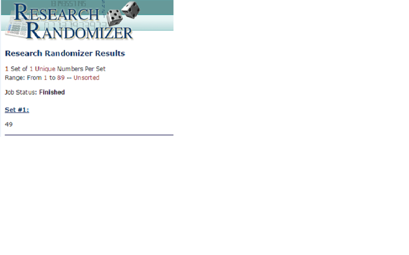 randomizer concours
