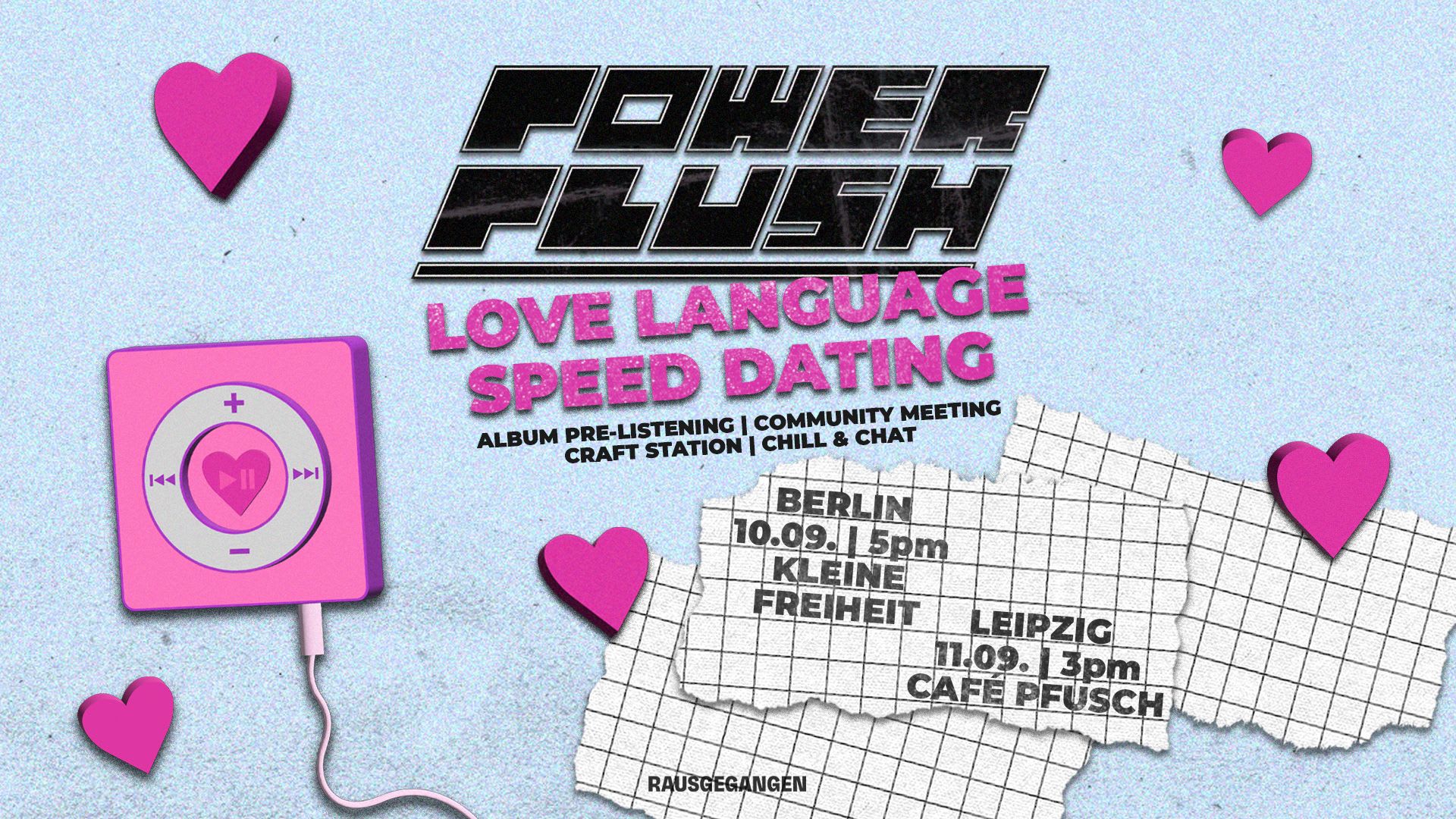 Power Plush - Love Language Speed Dating