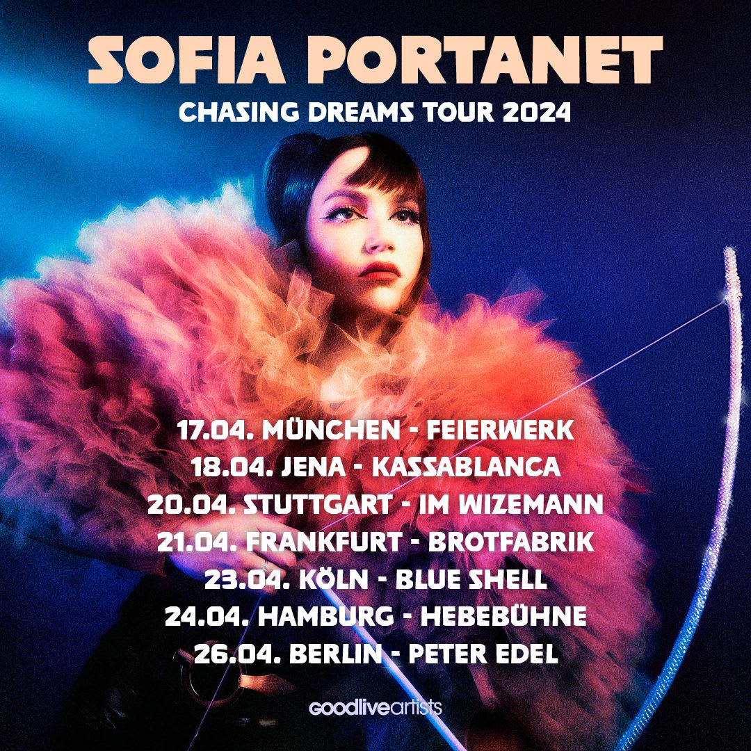 Sofia Portanet auf Tour mit Betterov und mit neuem Album