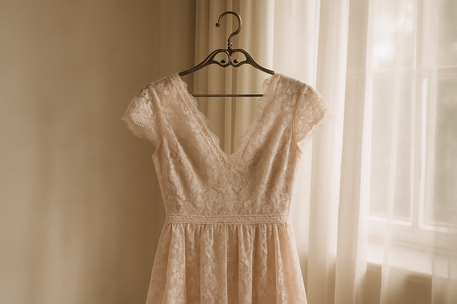 Cum îngrijești o rochie de dantelă delicată