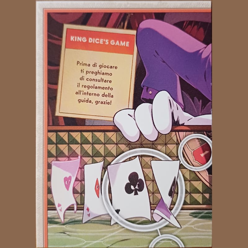 King dice's right hand
