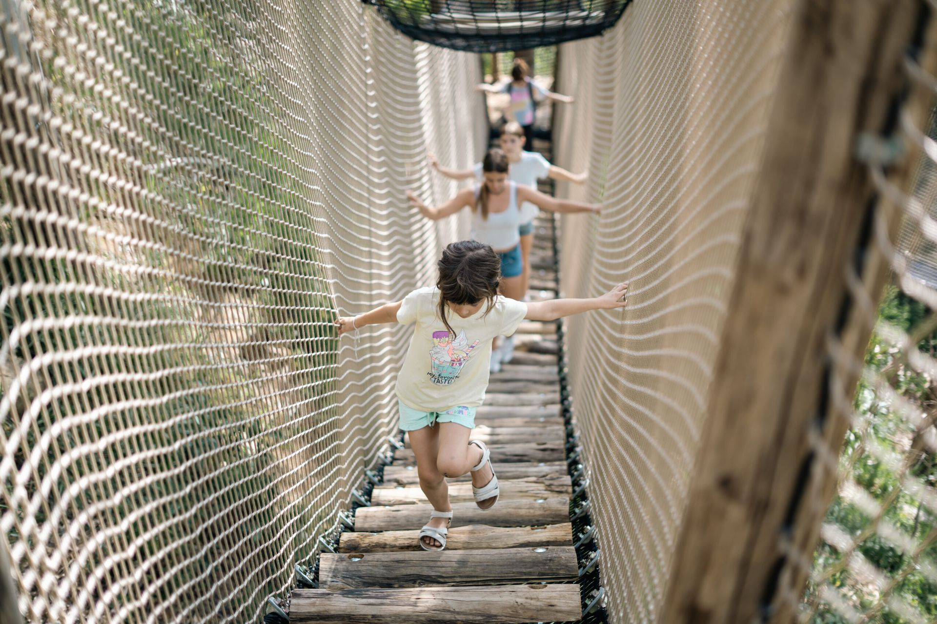 SkyWalk — Treetop Suspension Bridge