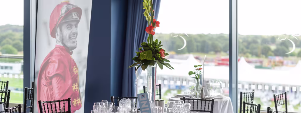 Doncaster Racecourse Hospitality Table Seating