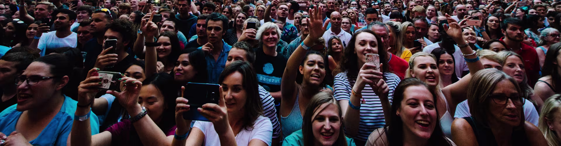 Fans at Wembley Stadium