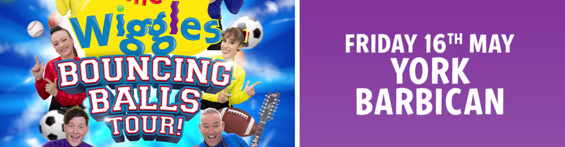 The Wiggles tour poster