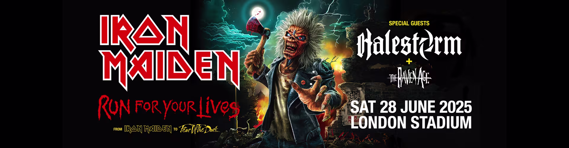 Iron Maiden Tour Poster