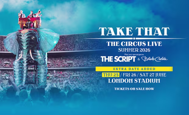 Take That London Tickets