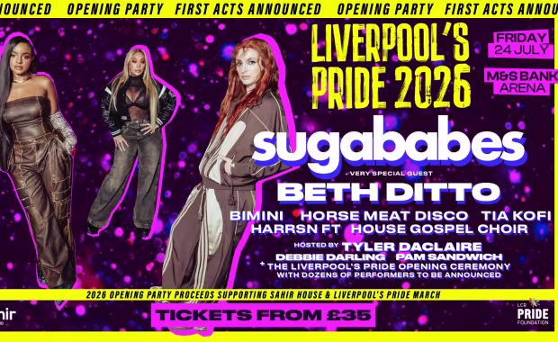 Sugababes (Liverpool Pride - Opening Party)