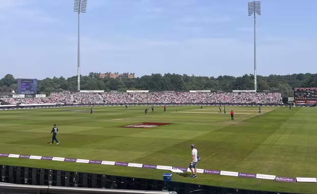 England Cricket at the Banks Homes Riverside