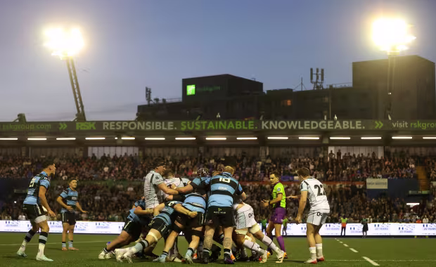 Stade Francais v Cardiff Rugby in Paris 